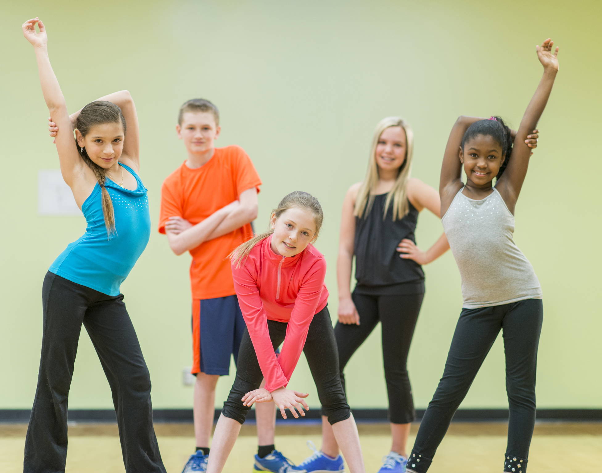 Childrens dance group