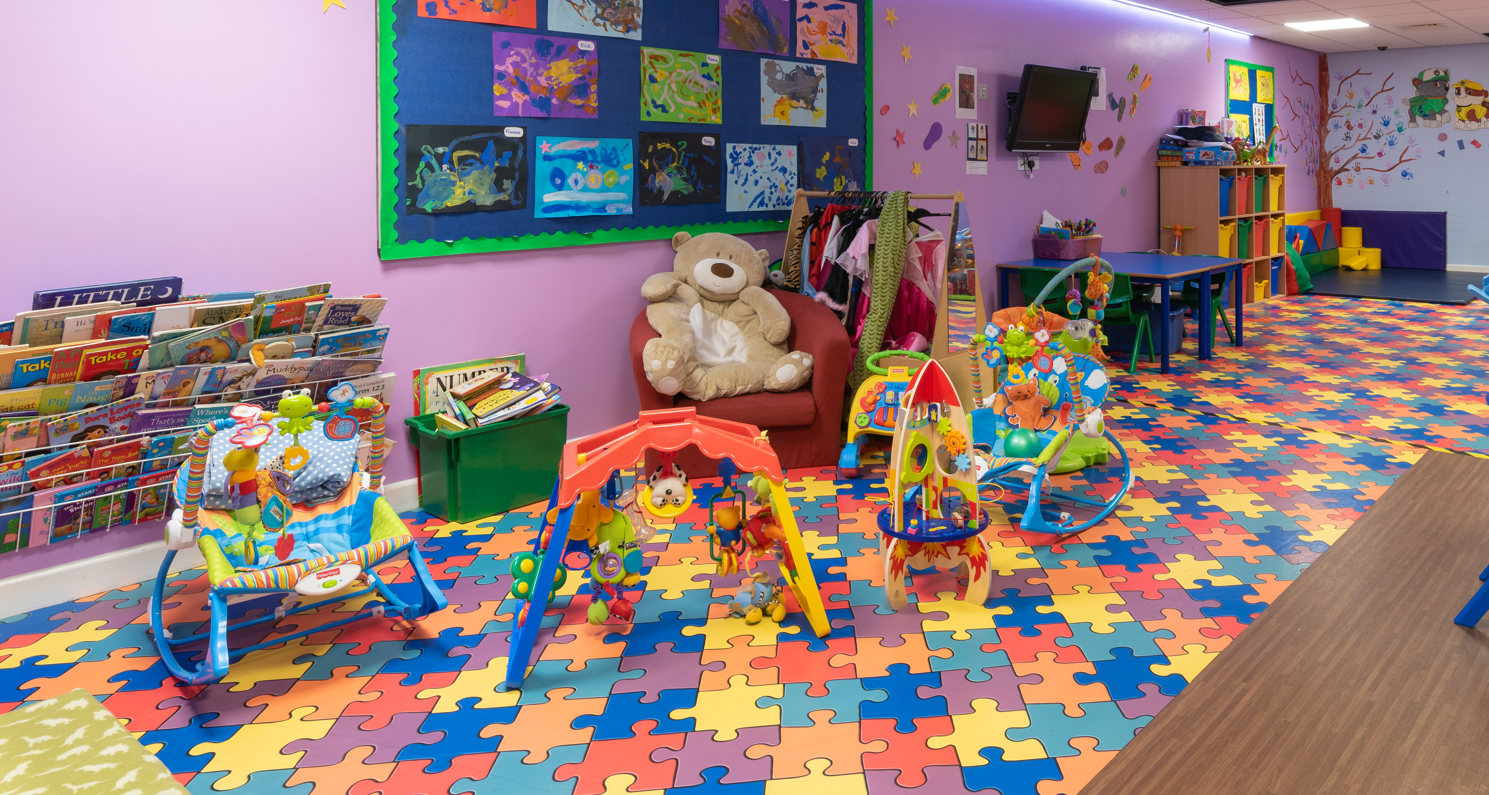 toys in the creche at One Leisure St Ives