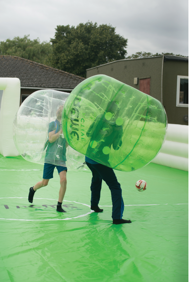 Bubble football